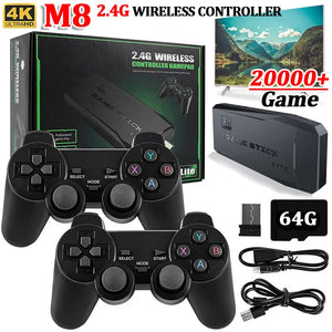 M8 64G Wireless Game Stick 20000+ Games