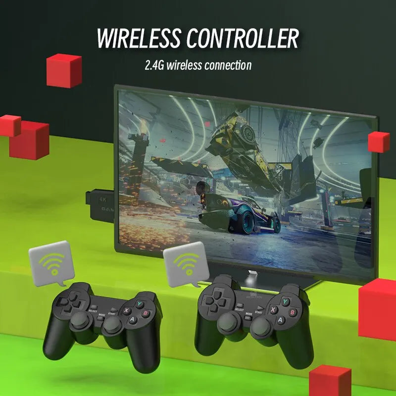 M8 64G Wireless Game Stick 20000+ Games